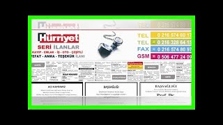 Hürriyet reklam servisi ilan servisi ile artık ilan vermek çok kolay