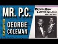 George Coleman on "Mr. P.C." | Solo Transcription (Bb)
