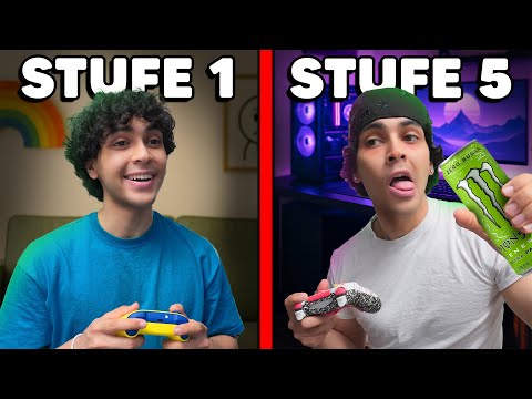 5 STUFEN die jeder GAMER durchmacht... 😳😂 | Mohi__07