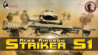 [Review] Ares Amoeba Striker S1 (AS01) Sniper rifle 6mm BB Airsoft/Softair 4K UHD