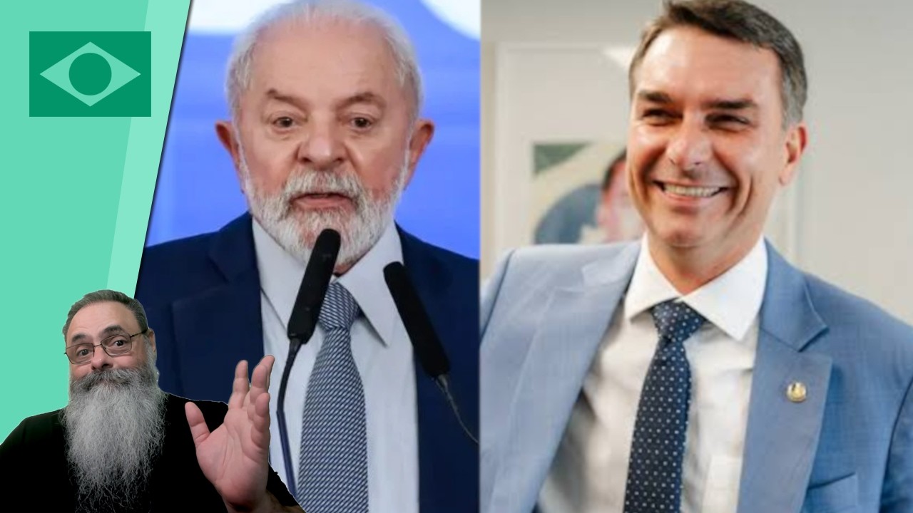 PESQUISA GERP mostra FLÁVIO na FRENTE e ABRINDO DISTÂNCIA de LULA que CHEIRA a NAFTALINA