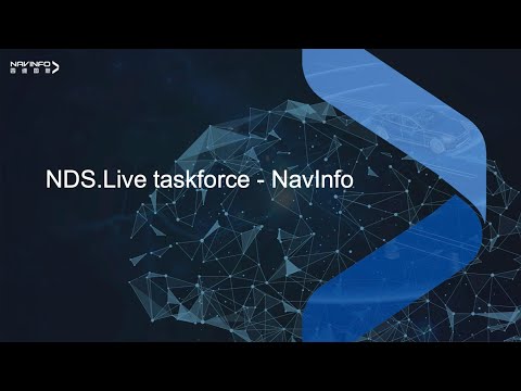 2nd NDS Public Conference 2020 - Navinfo NDS.Live Services