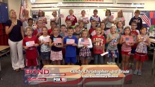 preview picture of video 'Pledge of Allegiance - Elda Elementary School - Cindy Christopher 3rd Grade'