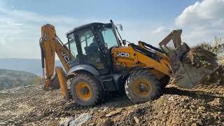 Jcb 3cx backhoe loader in works