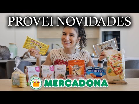I TRIED NEW ITEMS FROM THE MERCADONA SUPERMARKET - yogurts, potatoes, chocolates and more