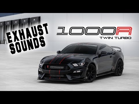 1000R Twin Turbo GT350 Exhaust Sounds