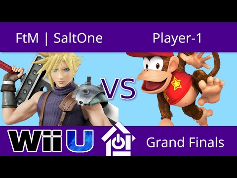 NaCl 01/14/2017 - FtM | SaltOne (Cloud) vs Player-1 (Diddy Kong) - Smash 4 Grand Finals