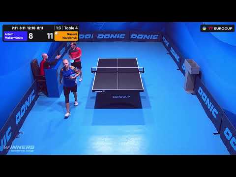 19:40 Artem Maksymenko - Nazarii Kovalchuk 10.10.2023 TT Euro.Cup Ukraine Star. Table 4