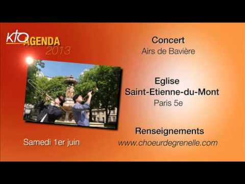 Agenda du 25 au 31 mai 2013