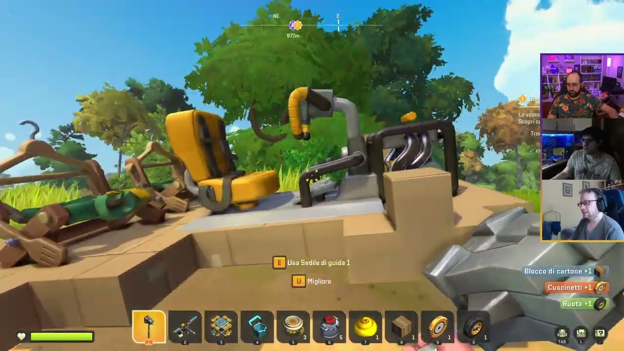 Macchina di Cartone | Scrap Mechanic [ !instant - !mangayo - !giveaway ]