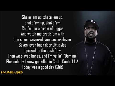 Ice Cube - It Was a Good Day (Lyrics)