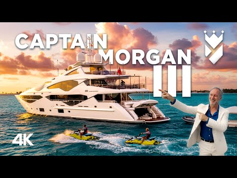 Sunseeker 131 “Captain Morgan III” – Full Luxury Charter Walkthrough | Bahamas & Med
