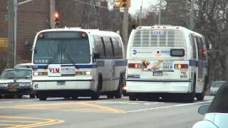 preview picture of video 'MTA NYCT Bus: 1998 Nova-RTS B31 Buses #4983 & #4976 at Fillmore Ave-Gerritsen Ave'