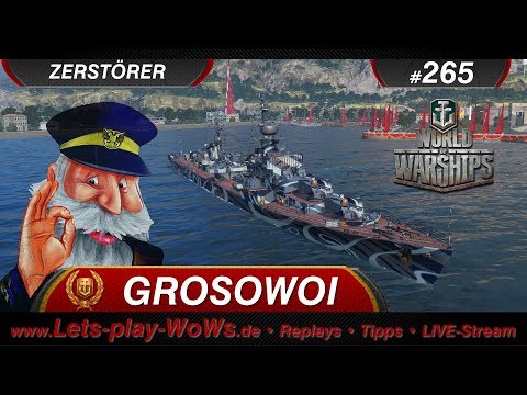 World of Warships Replay #265: Grosowoi [ GG | 3 Kills | 152 K ] deutsch