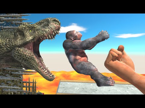 Punch all units into the T-rex mouth - ARBS