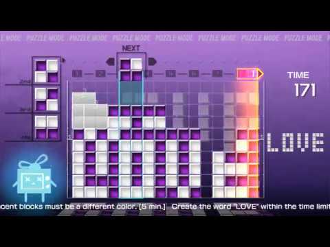 Lumines Remastered - Puzzle #97 LOVE