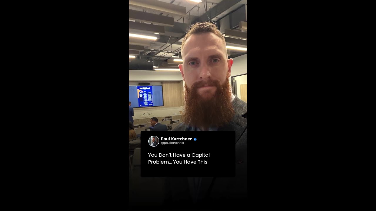 You Don’t Have a Capital Problem… You Have This #shorts