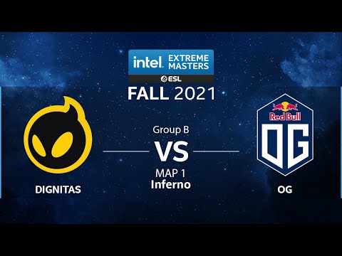 CS:GO - Dignitas vs. OG [Inferno] Map 1 - IEM Fall 2021 - Group B - EU