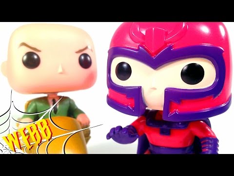 Funko Marvel Pop PROFESSOR X & MAGNETO Figures