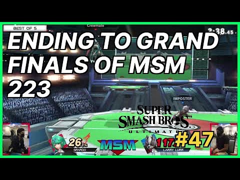 Ending to Grand Finals of MSM 223 | Smash Ultimate Highlights