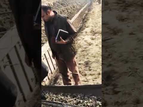 #civil #work #At Site #Bulandshahar #works #going on #wall #concrete Ganga #caenal #works #going on