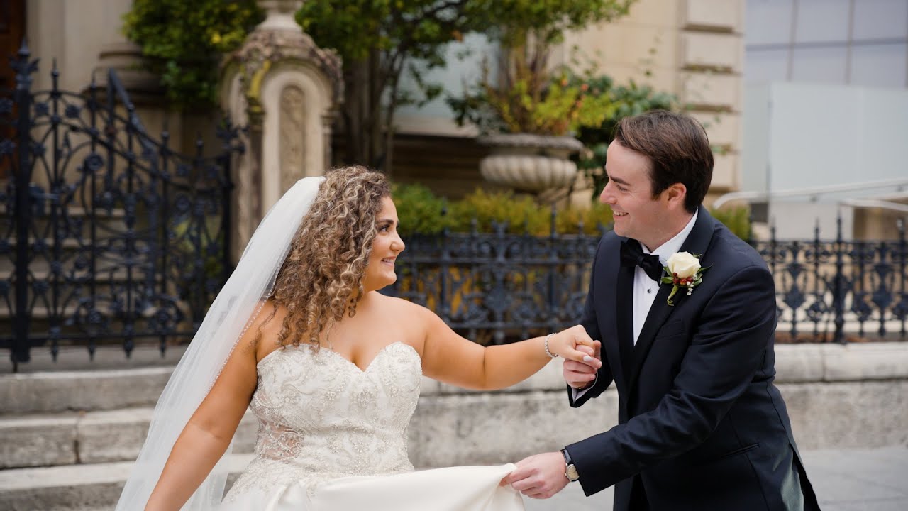 Christina & Riley wedding at Cincinnati Club by Maxwell Faust Productions
