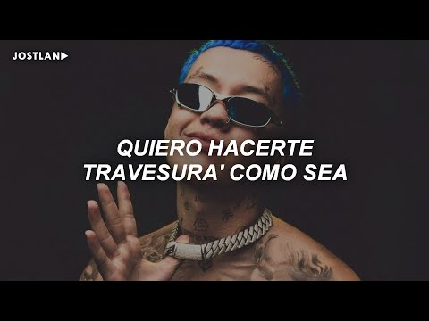 Blessd - UNA NOCHE DE LOCURA (Letra) | solo dime si te quedas o te vas