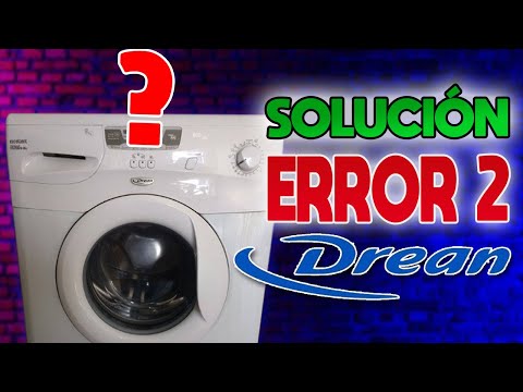 💧ERROR 2 SOLUTION - DREAN BLUE WASHING MACHINE WON'T FILL WATER