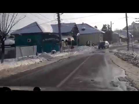 Barca, Dolj, Romania. Din deal, la vale