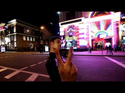 На съемках клипа Megapolis230 - Город скорости