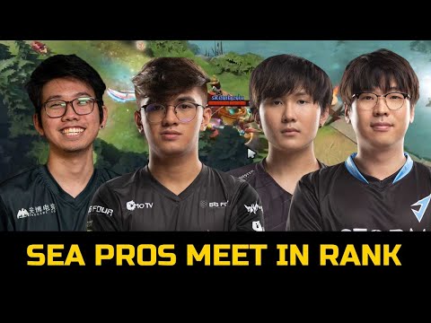SEA PROS MET IN RANK - FNATIC , TNC , T1 , NEON ESPORTS