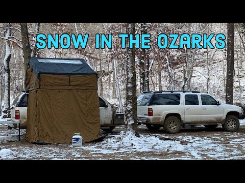 Snow in the Ozarks
