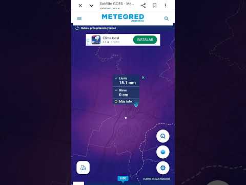 Aviso de tormenta eléctrica en Santa Fe, San justo, Paraná Entre Ríos y Rosario para el 14 de abril