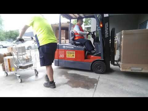 Container forklift jobs