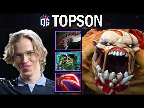OG.TOPSON SMURF LIFESTEALER WITH CUIRASS-ABYSSAL - DOTA 2 7.27 GAMEPLAY