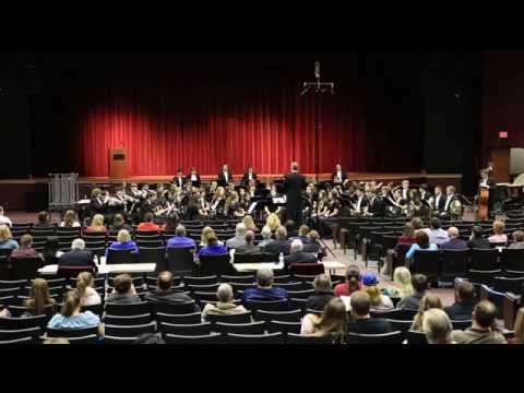 CHS's Wind Ensemble - Southern Harmony - FBA District 1 HS Concert MPA - 03-7-15