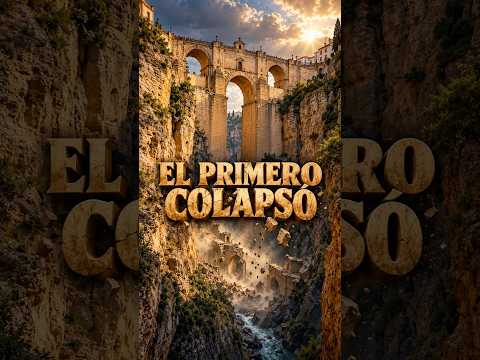 Puente Nuevo de Ronda: 42 años para cerrar un abismo 🌉 #shorts