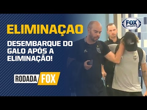 DESEMBARQUE DO GALO APÓS A ELIMINAÇÃO!