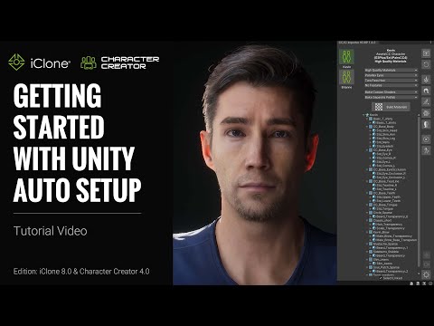 iClone 8 & CC4 Tutorial - Getting Started with Unity Auto Setup