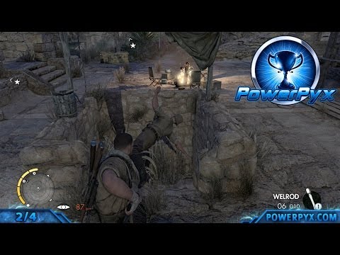 Sniper Elite 3 - Well, well, well Trophy / Achievement Guide (All Gaberoun Well Locations)