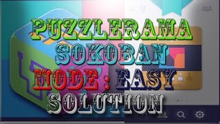 Puzzlerama Android Game play (Sokoban Easy Level 01-21)