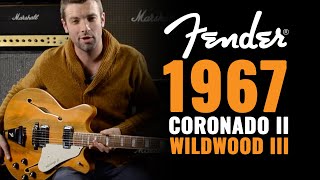 Video thumbnail for 1967 Fender Coronado II Wildwood III | CME Gear Demo | Joel Bauman by Chicago Music Exchange
