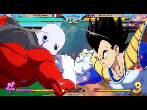 THE #1 RANKED PLAYER APPEARS! Brendjoremo vs Suiruuydan FT5 - Wanted DBFZ ep20