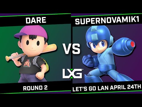 Dare (Ness) vs Supernovamik1 (Mega Man) - LXG Let's Go LAN April 24th
