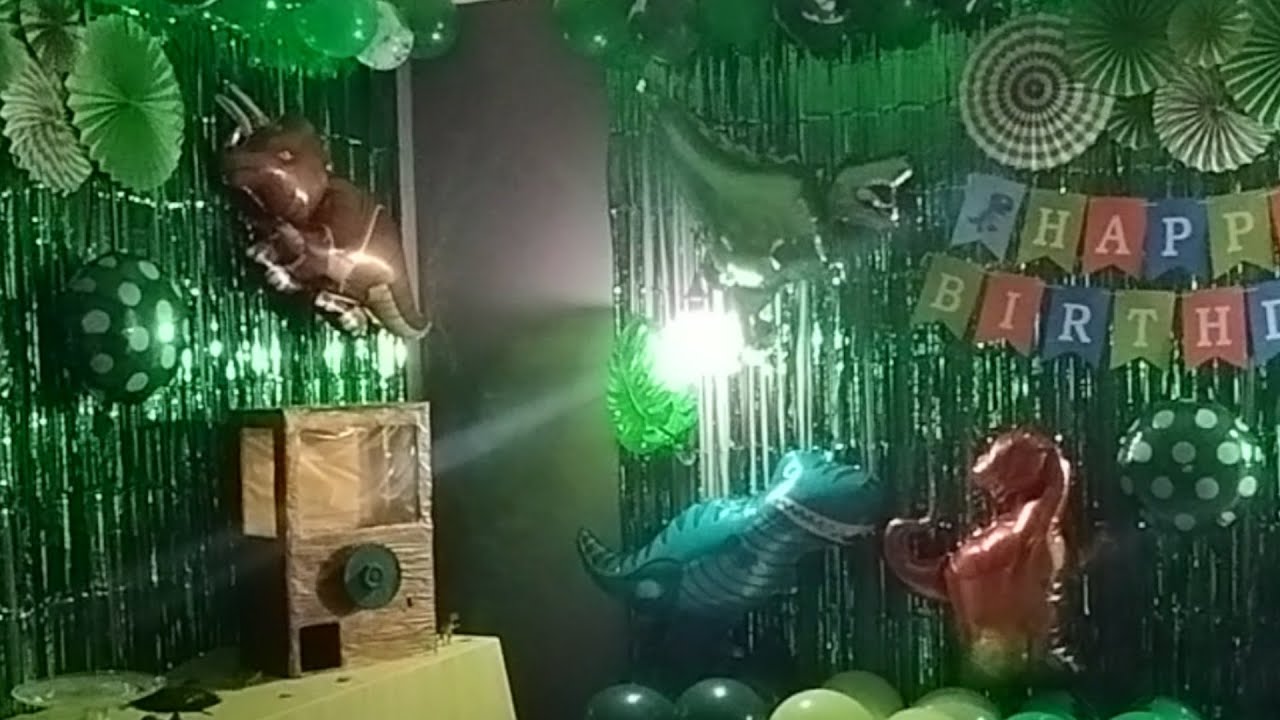 deco anniversaire Dinosaure