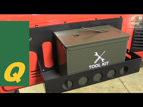 Quadratec Tailgate Cargo Shelf for Jeep Wrangler JK