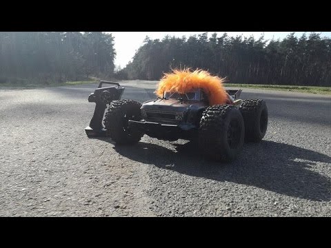 Arrma Outcast BLX 16t speedrun 4S + 6S [deutsch/ german]