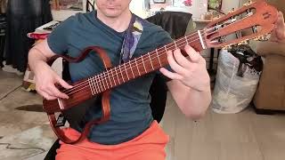 Natasha Guitars NBSG Nylon (Mahogany) --- SOUND TEST (without then with IR)