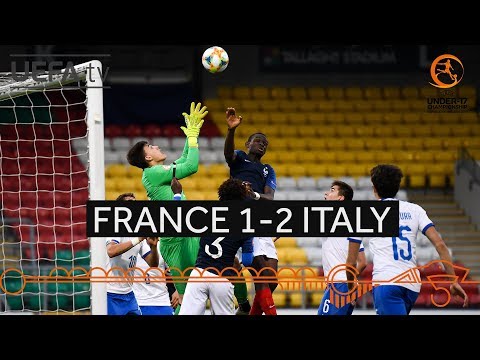 #U17 Semi-final highlights: France 1-2 Italy