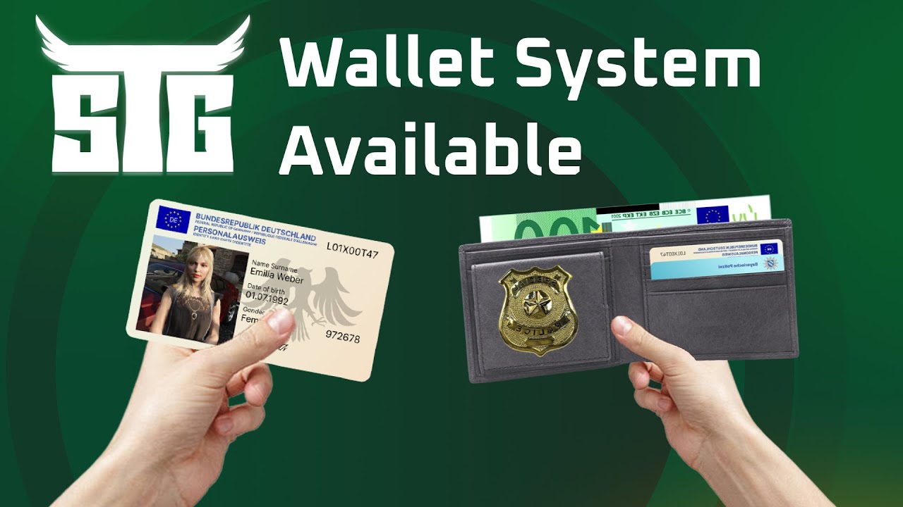 STG Wallet System [ESX / QB] thumbnail 10